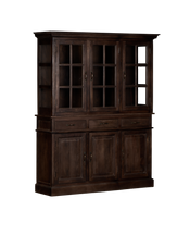 Abbey Two-Piece Display Cabinet