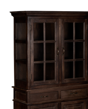 Abbey Two-Piece Display Cabinet