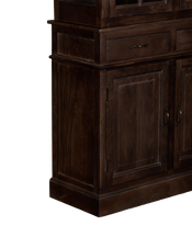 Abbey Two-Piece Display Cabinet