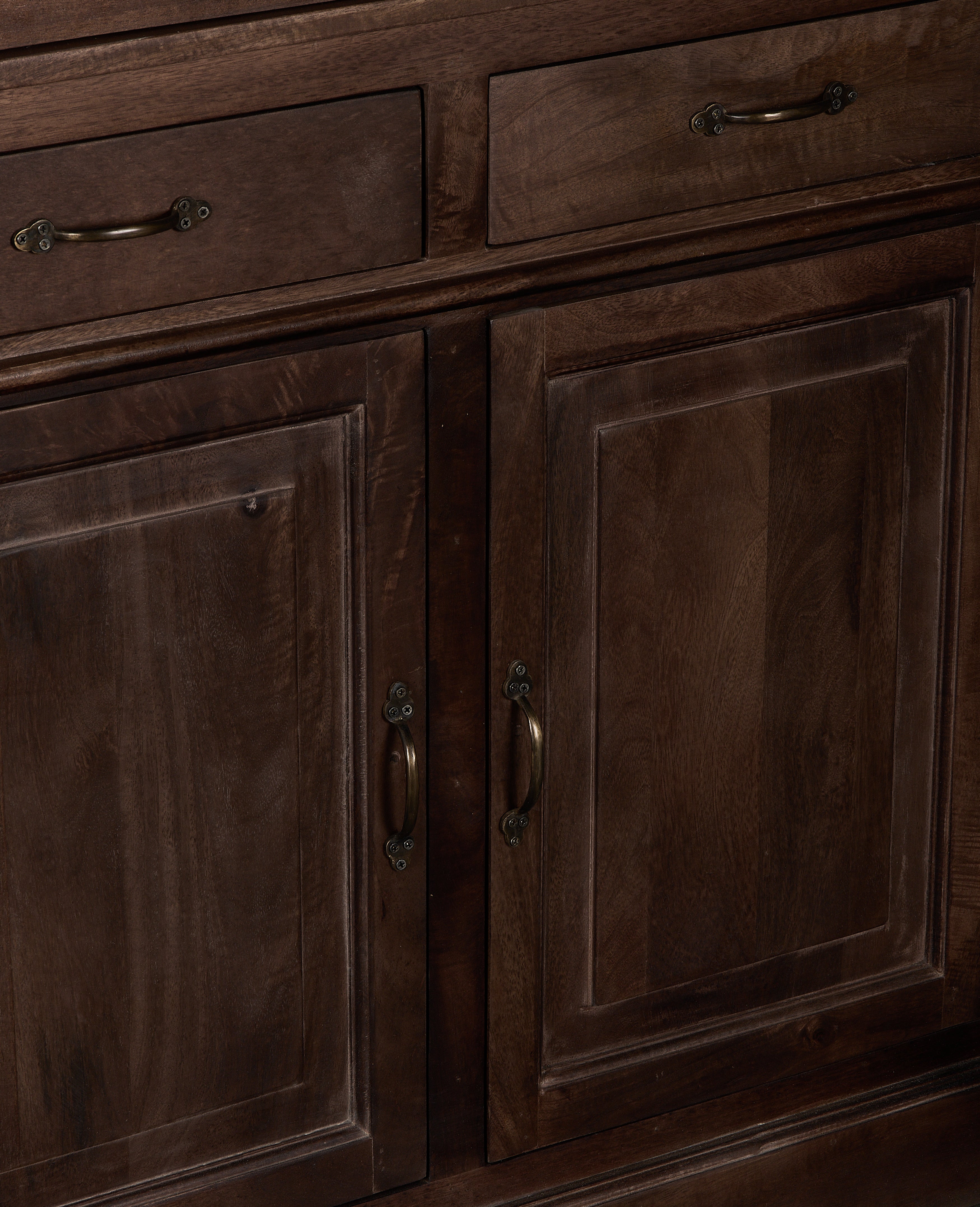 Abbey Two-Piece Display Cabinet