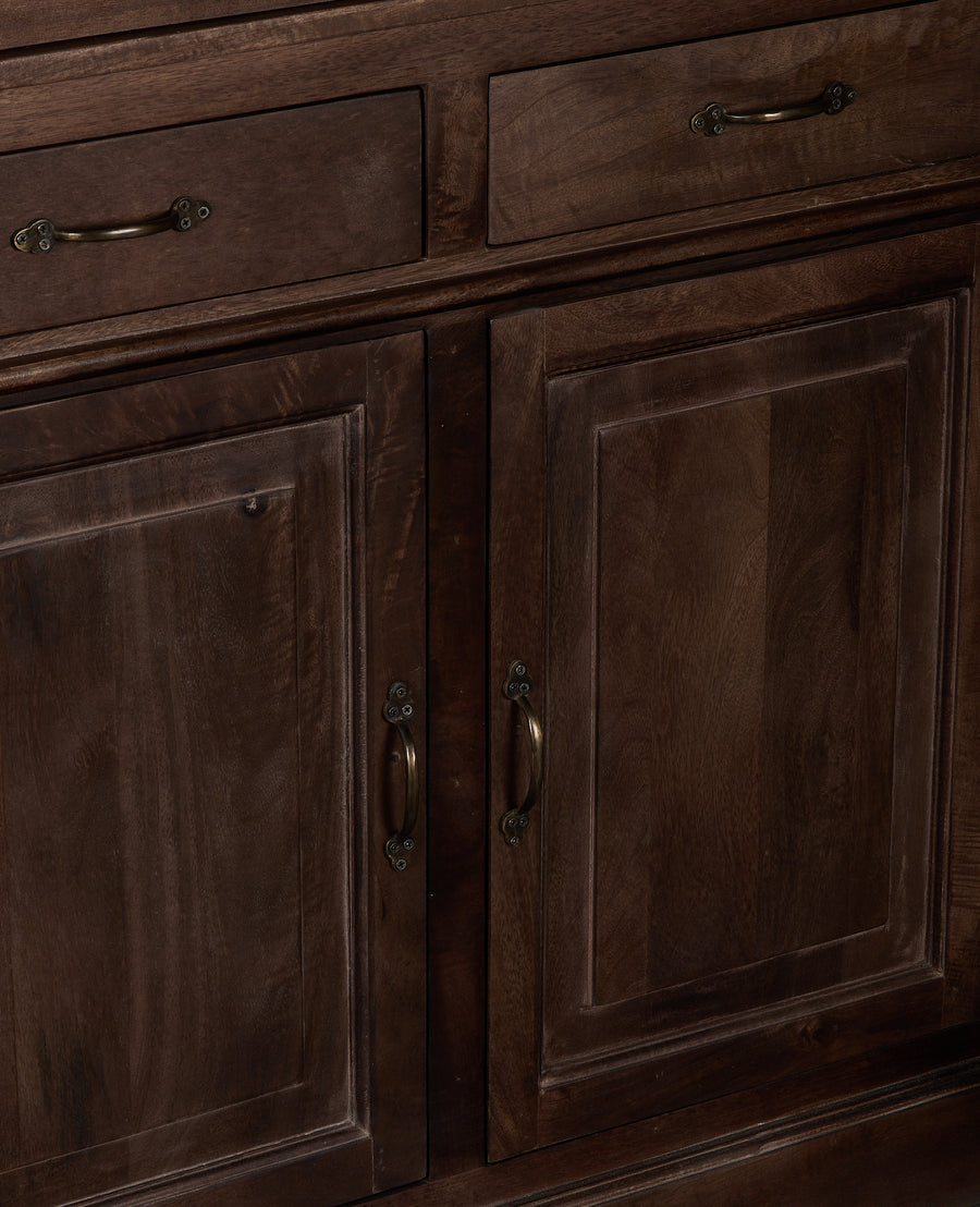 Abbey Two-Piece Display Cabinet