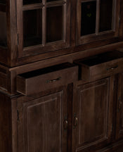 Abbey Two-Piece Display Cabinet