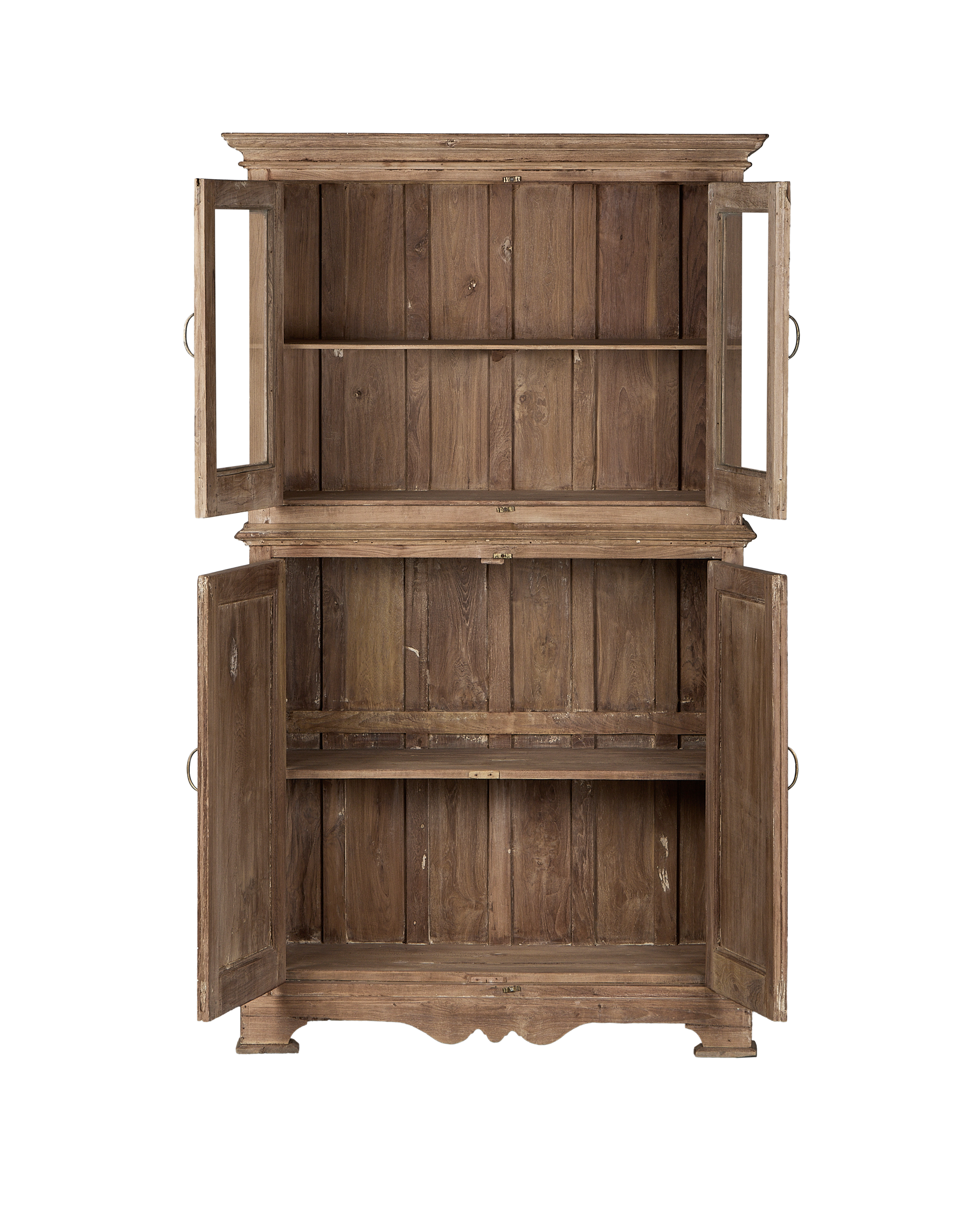 Wood Cabinet - Bleached