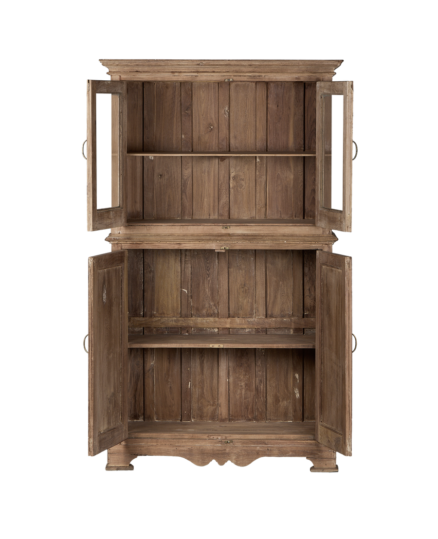 Wood Cabinet - Bleached