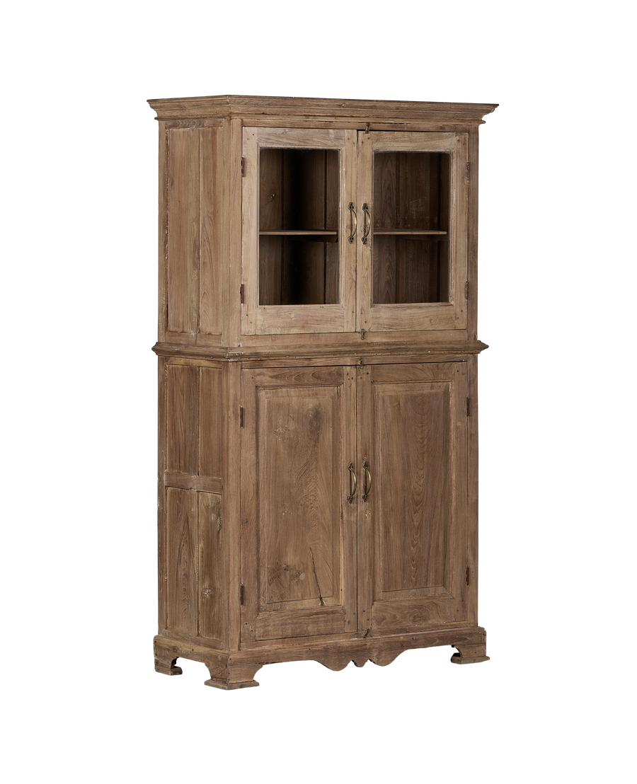 Wood Cabinet - Bleached