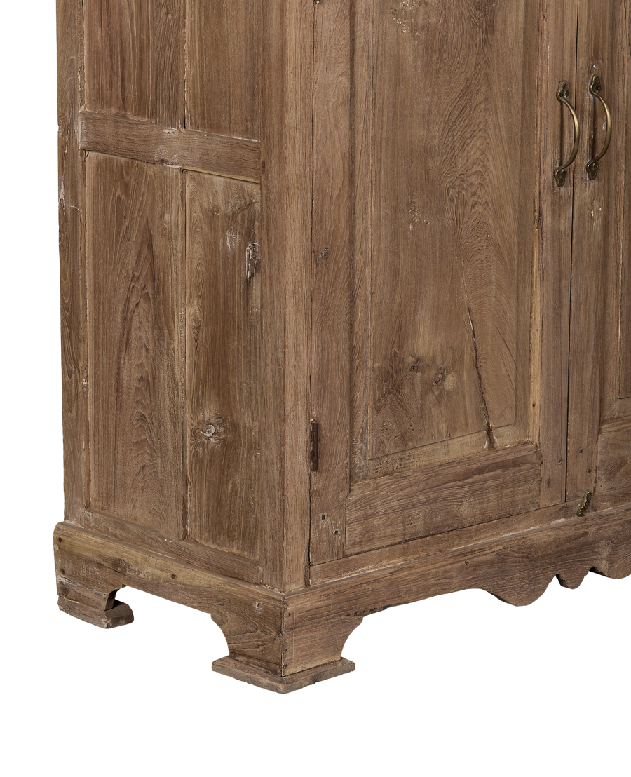 Wood Cabinet - Bleached