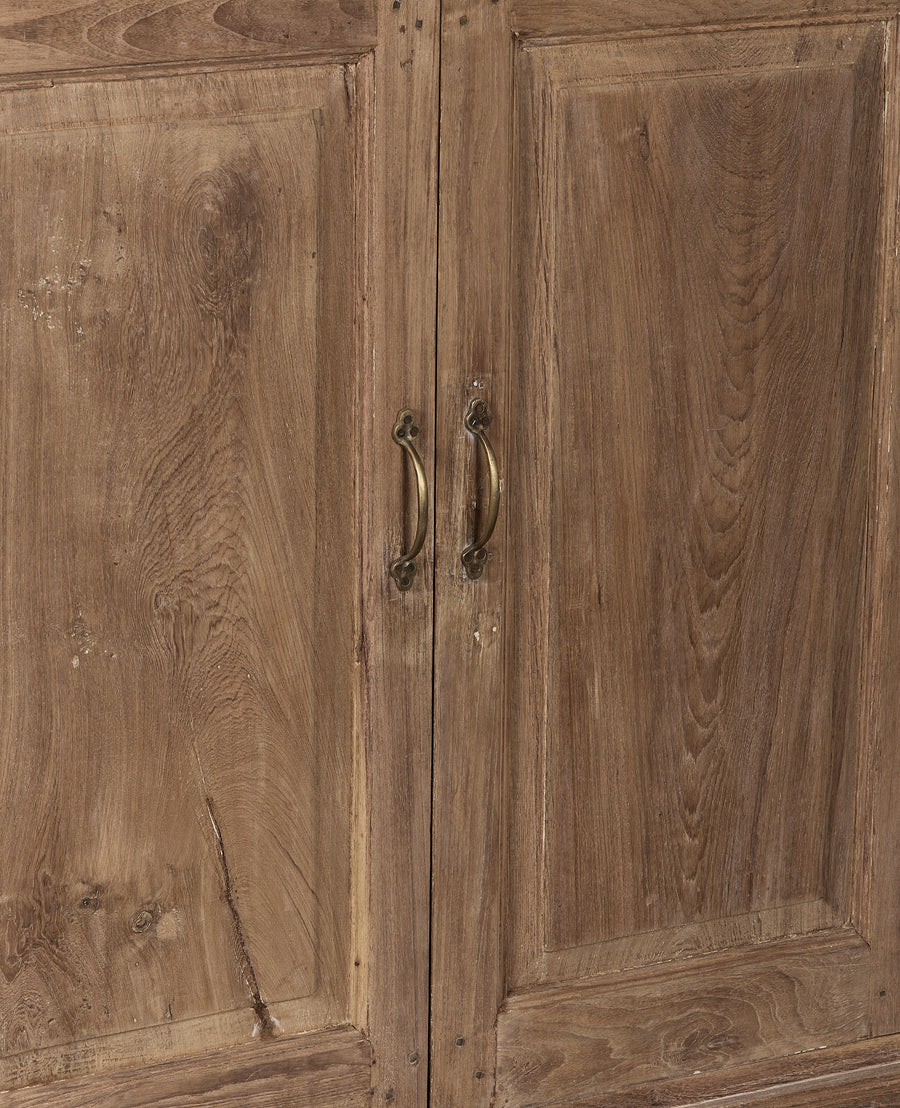 Wood Cabinet - Bleached