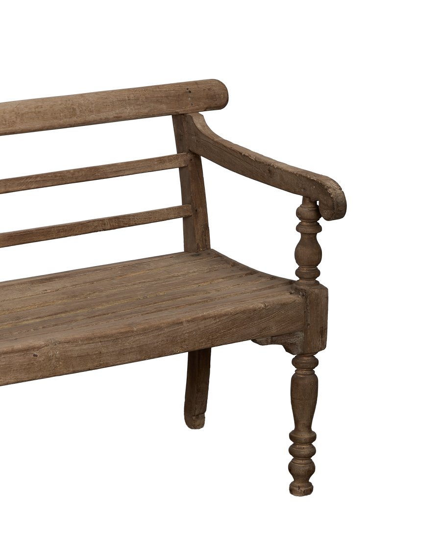Wood Sitting Bench - Natural