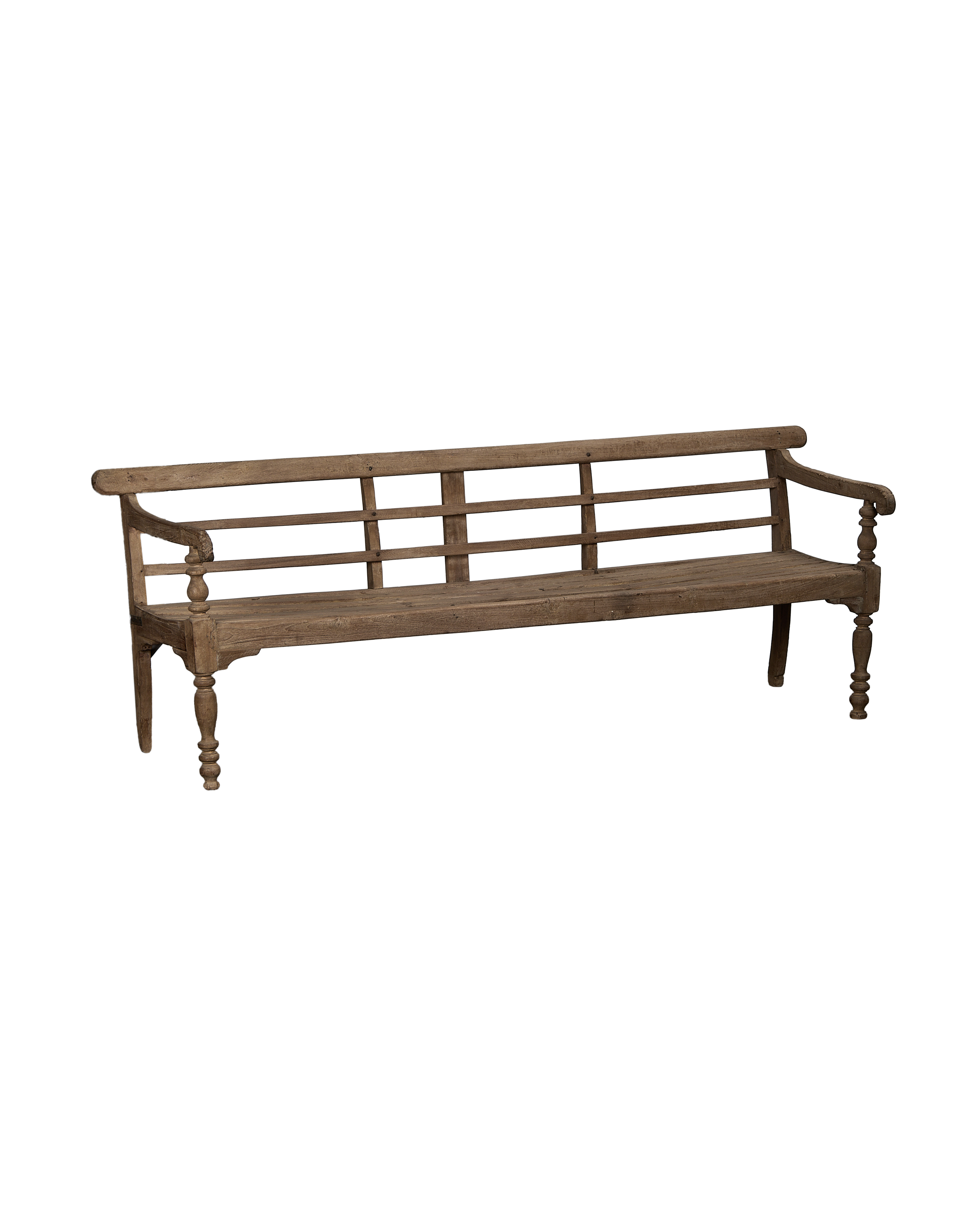 Wood Sitting Bench - Natural
