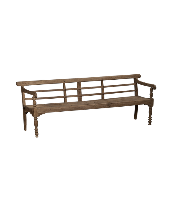 Wood Sitting Bench - Natural
