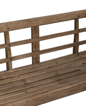 Wood Sitting Bench - Natural