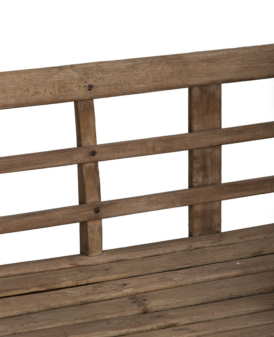 Wood Sitting Bench - Natural