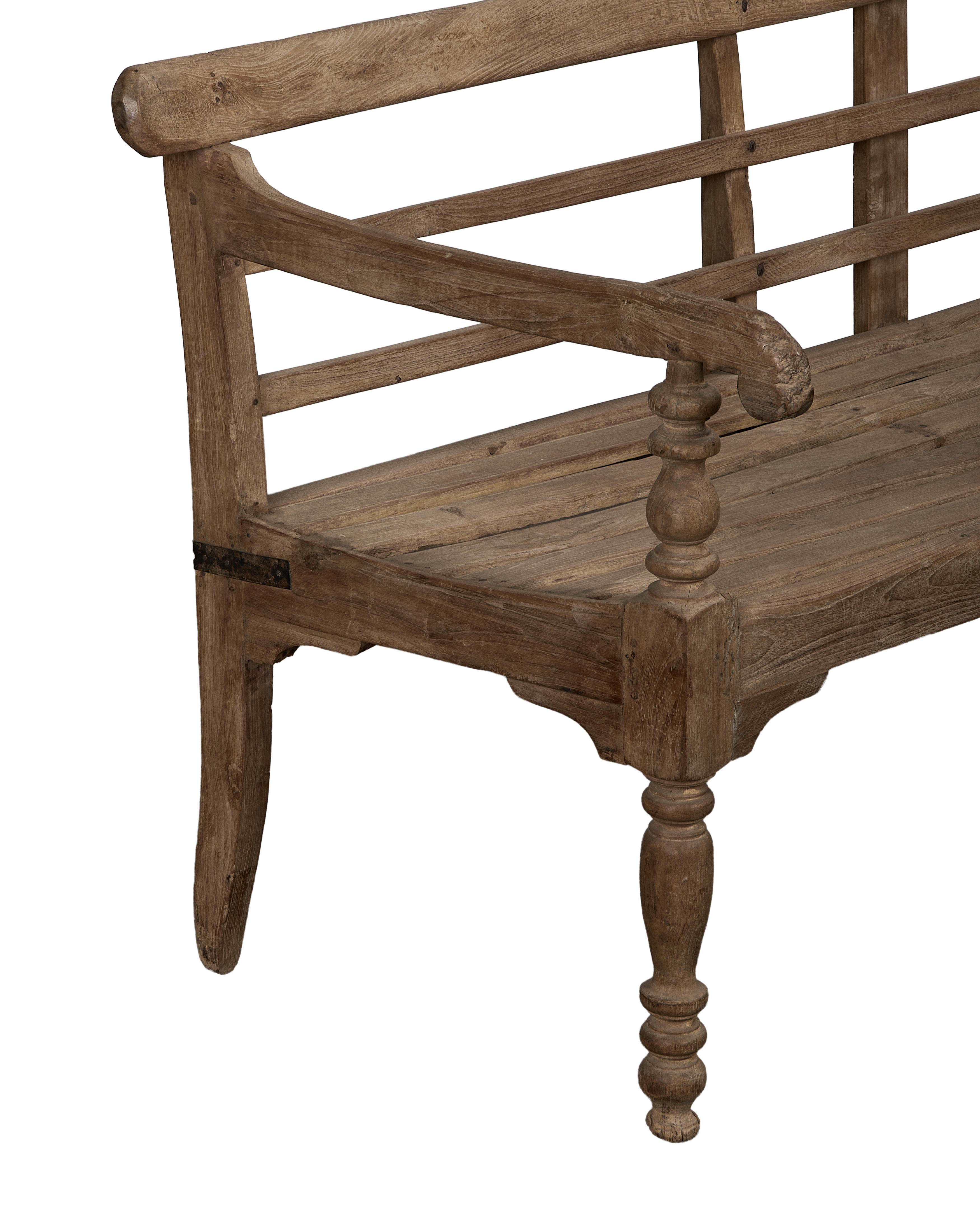 Wood Sitting Bench - Natural