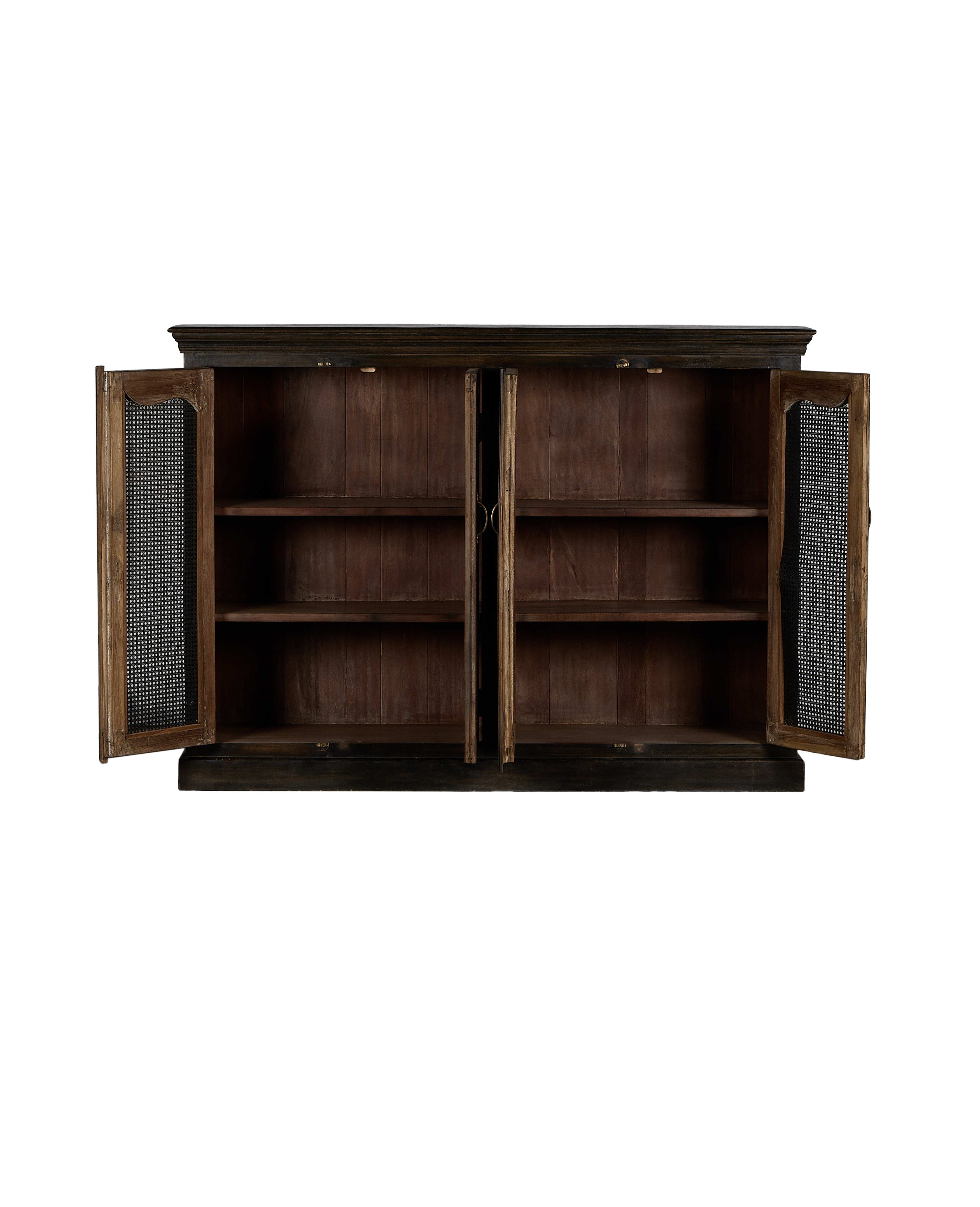 Wood Sideboard - Stained