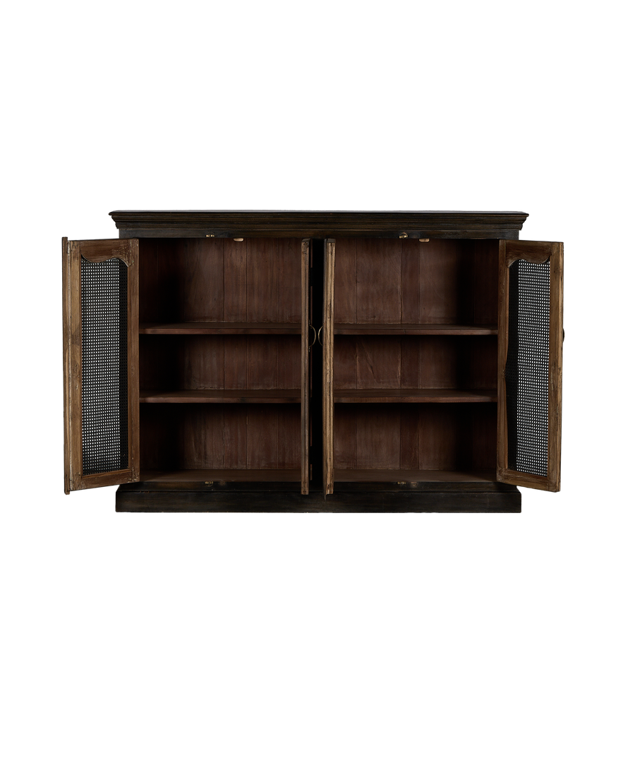 Wood Sideboard - Stained