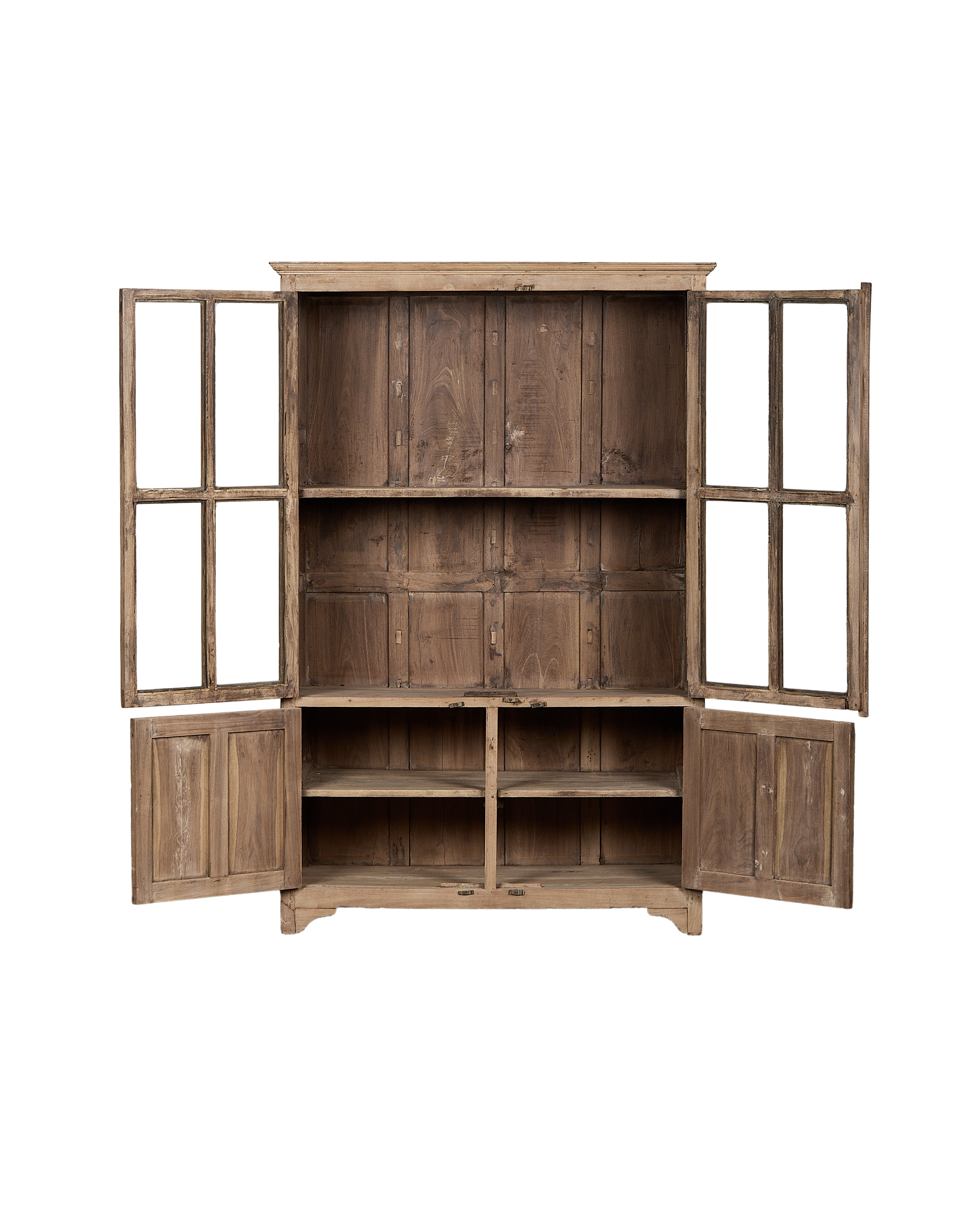 Wood Cabinet - Bleached