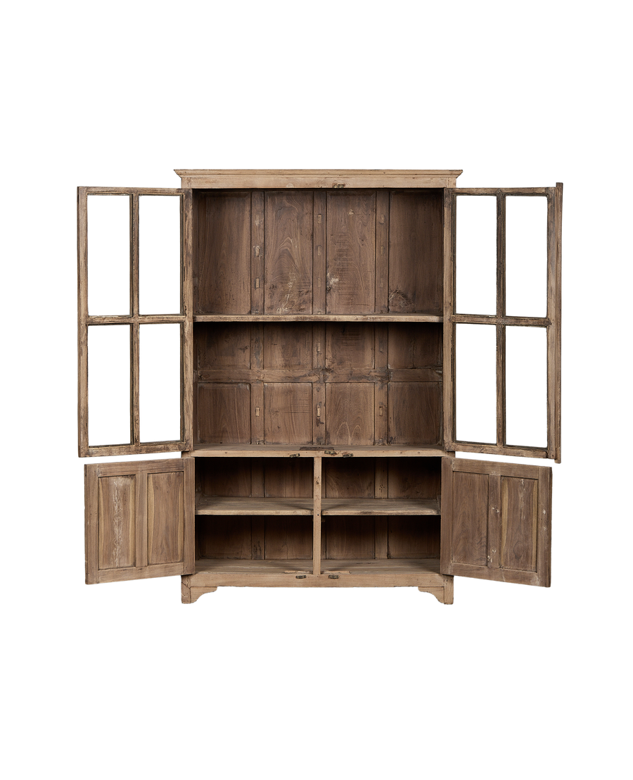 Wood Cabinet - Bleached