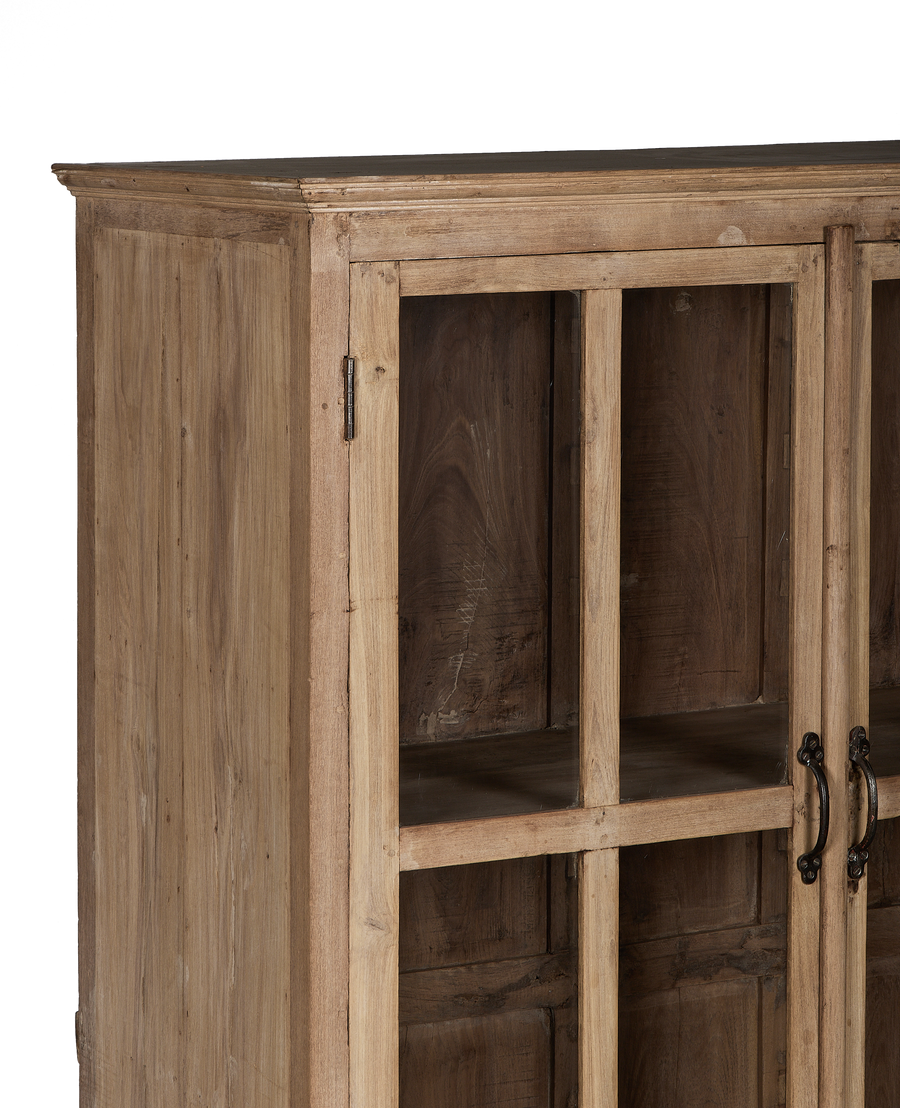 Wood Cabinet - Bleached
