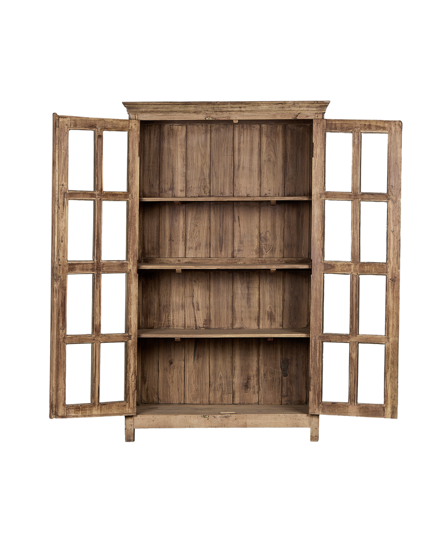 Wood Cabinet - Bleached