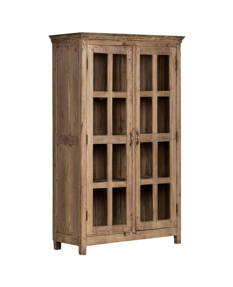 Wood Cabinet - Bleached