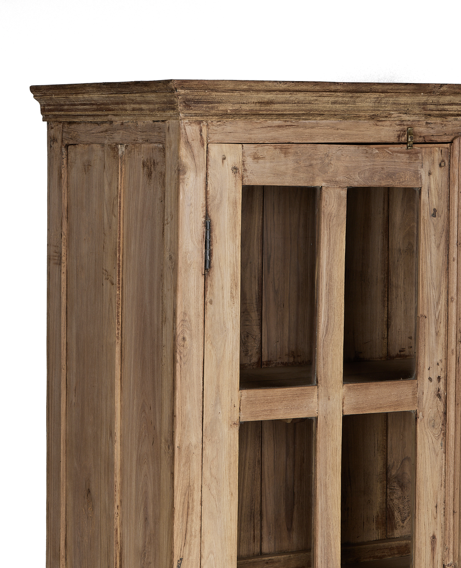 Wood Cabinet - Bleached
