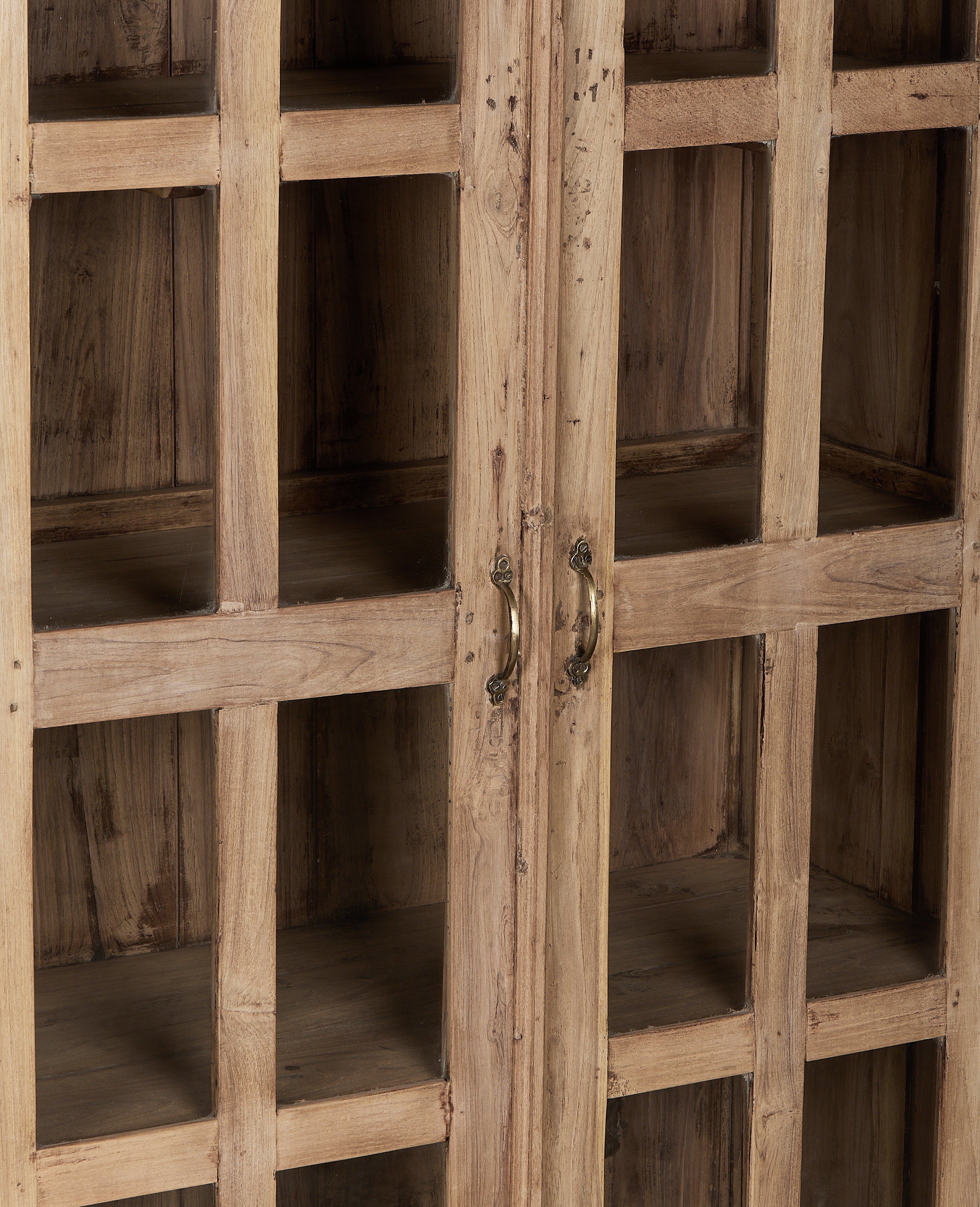 Wood Cabinet - Bleached