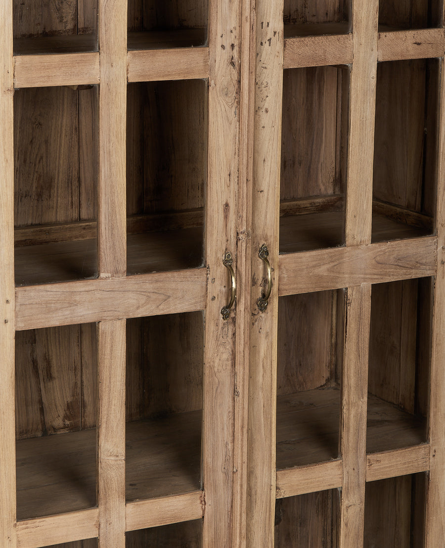 Wood Cabinet - Bleached