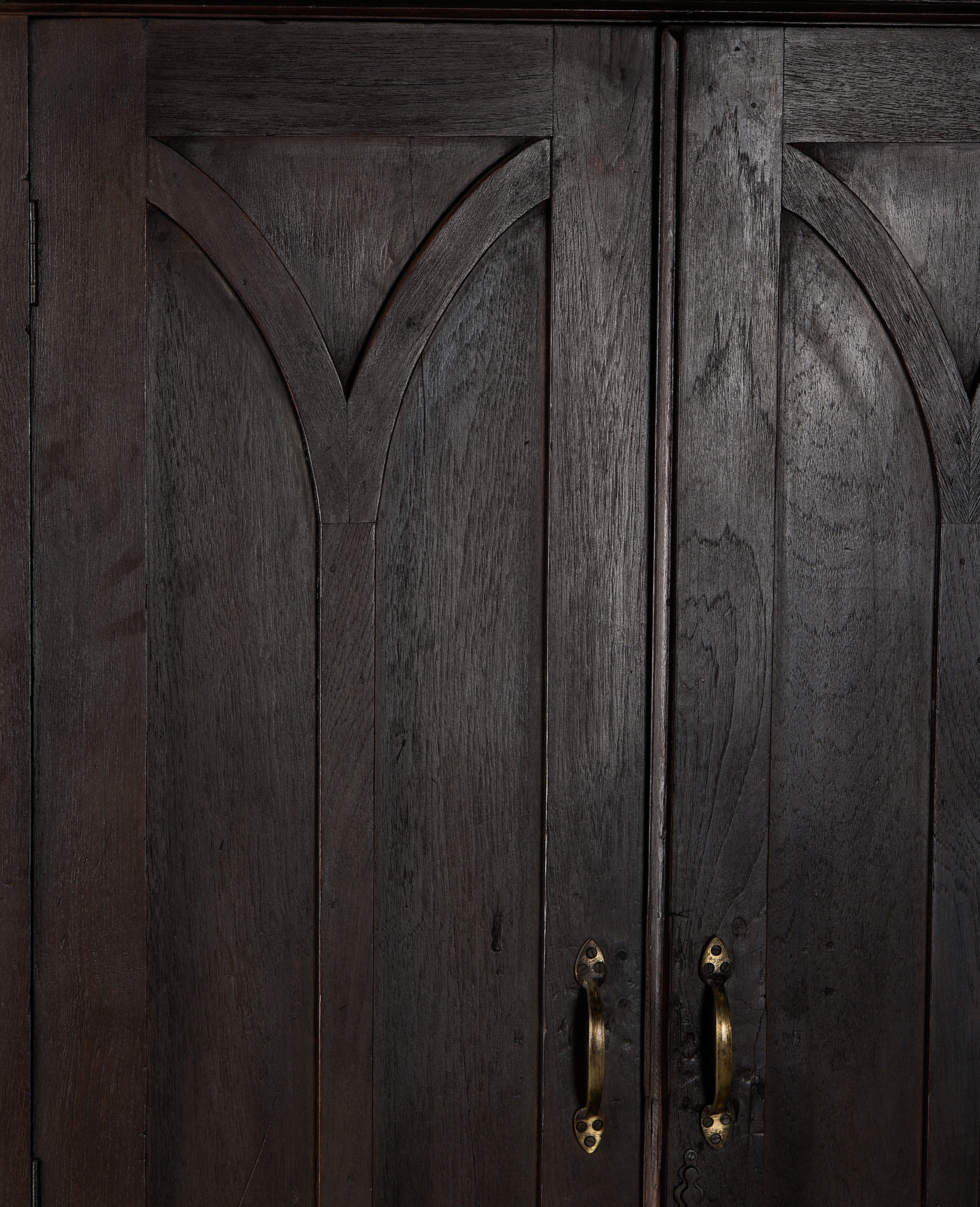 Wood Cabinet - Stained