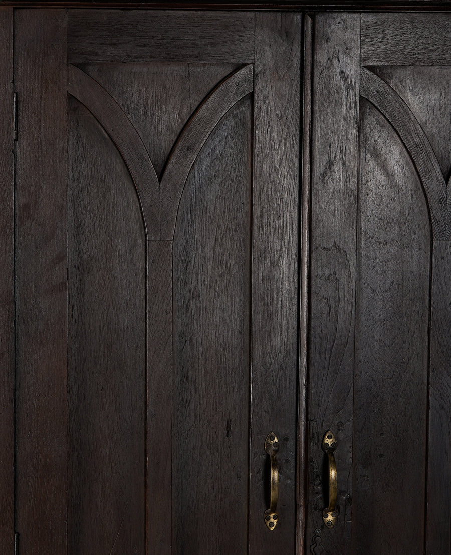 Wood Cabinet - Stained