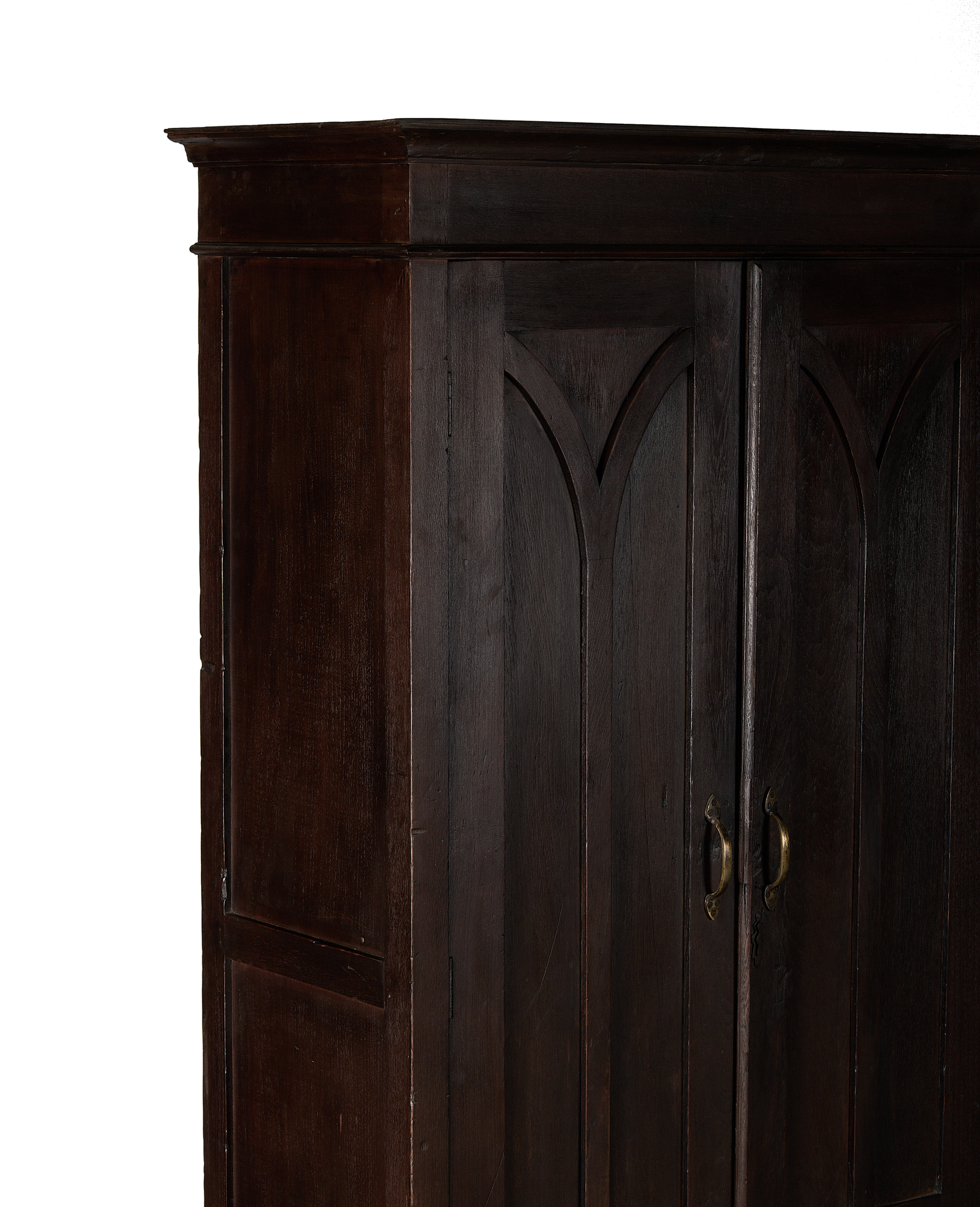 Wood Cabinet - Stained