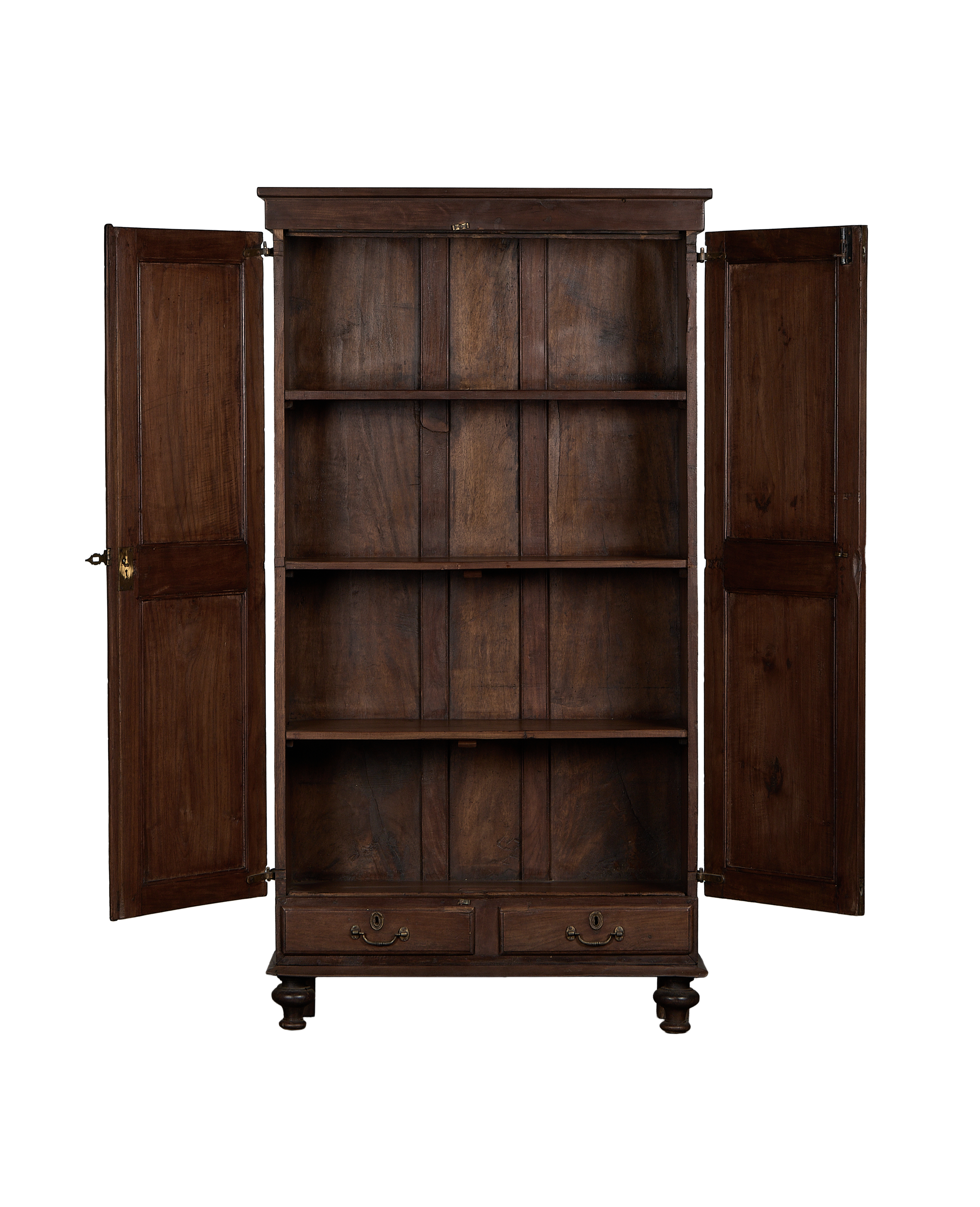 Wood Cabinet - Stained