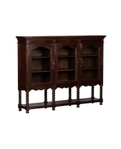 Barley Twist Glazed Sideboard - Stained