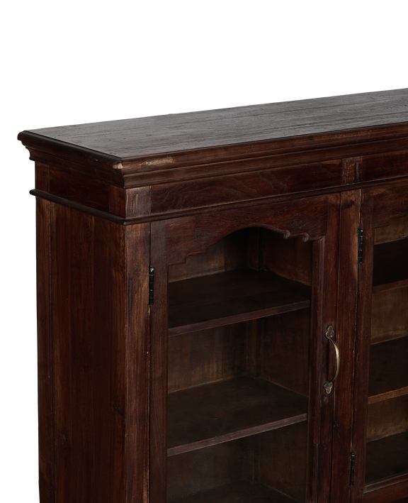 Barley Twist Glazed Sideboard - Stained