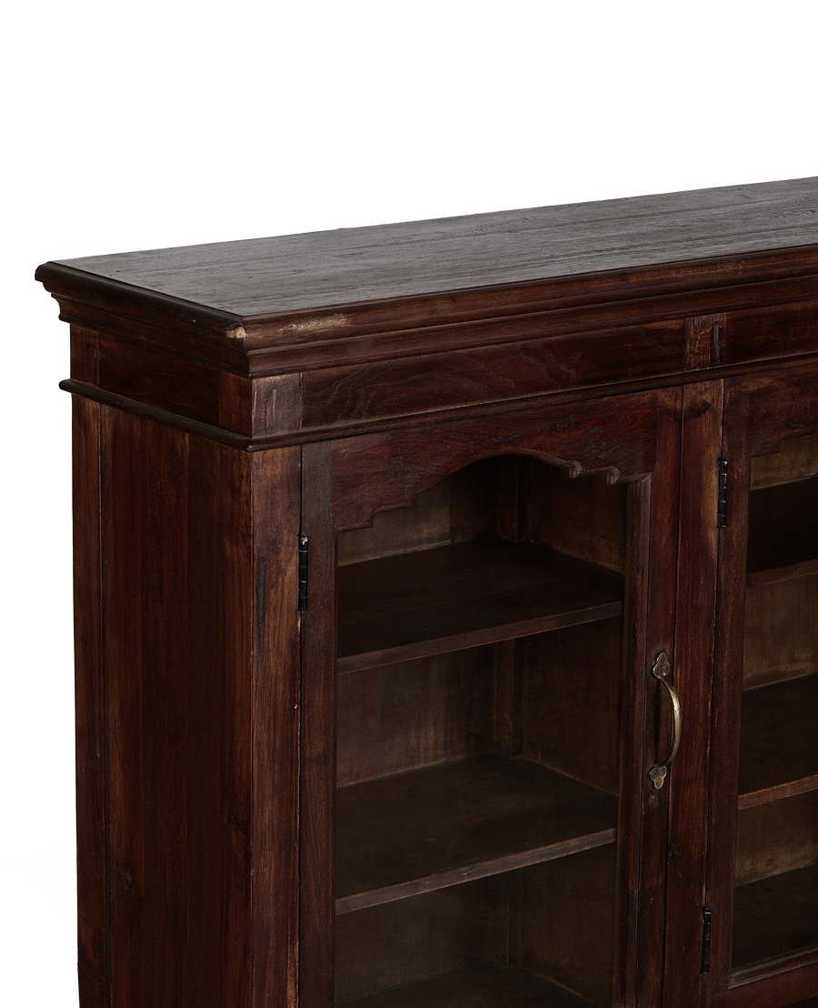 Barley Twist Glazed Sideboard - Stained