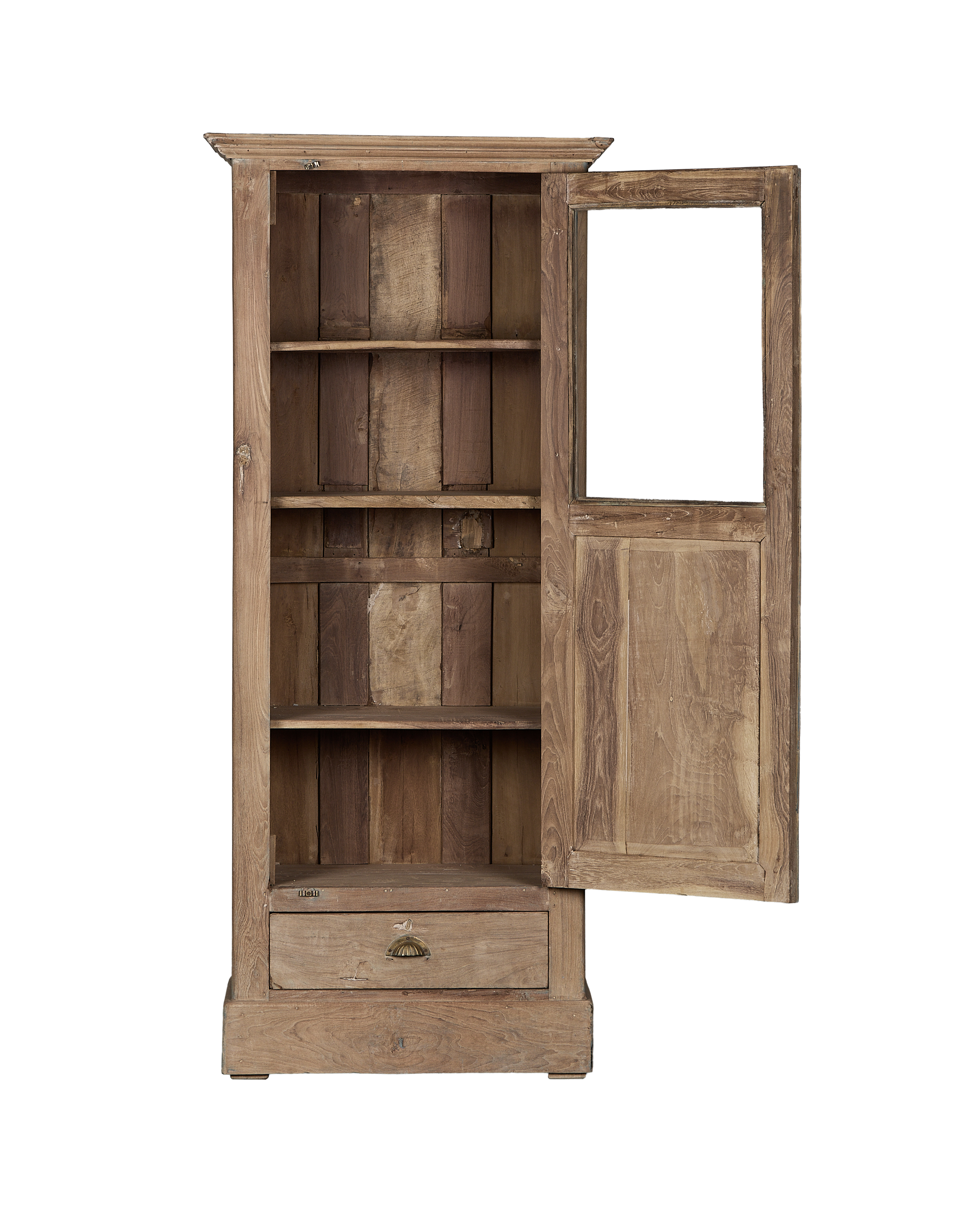 Wood Cabinet - Bleached