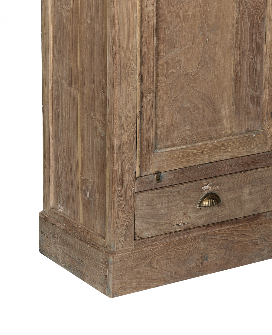 Wood Cabinet - Bleached