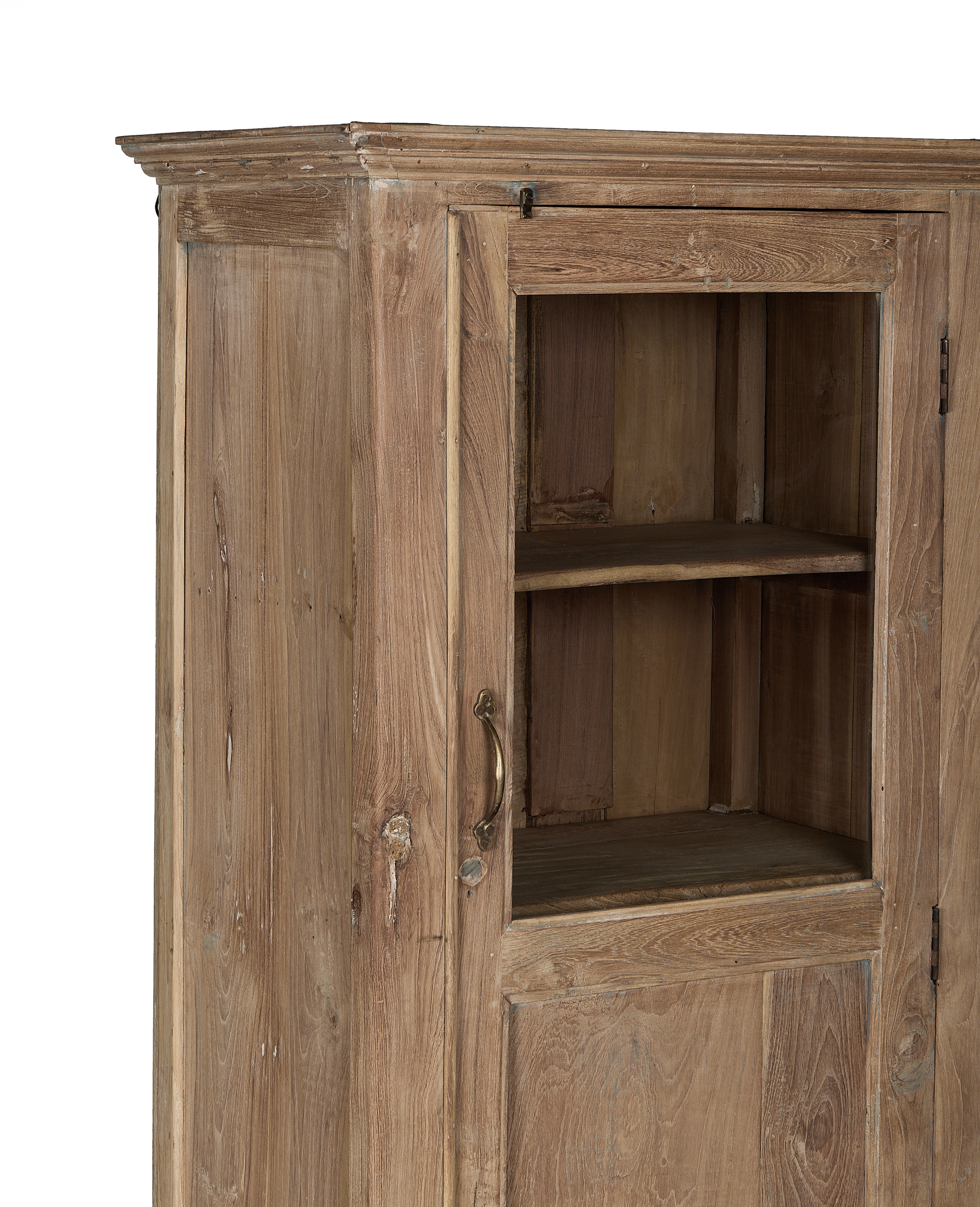 Wood Cabinet - Bleached