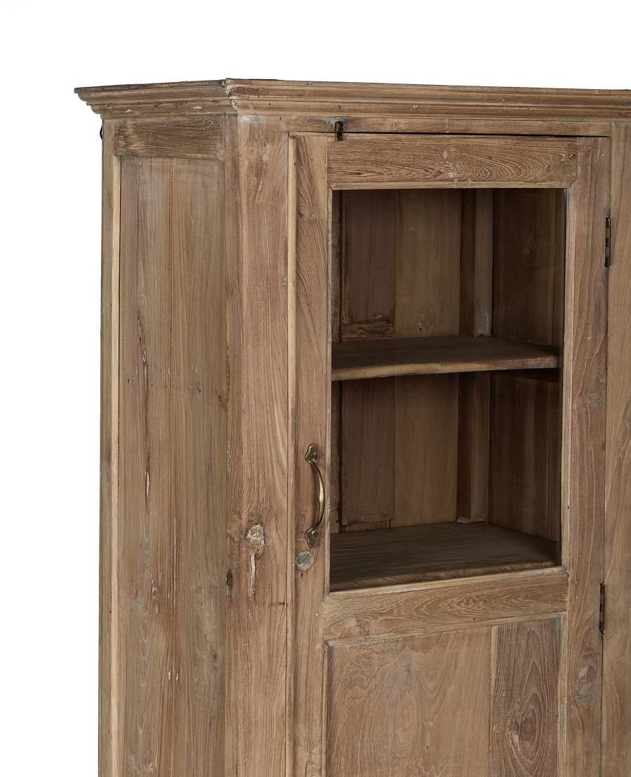 Wood Cabinet - Bleached