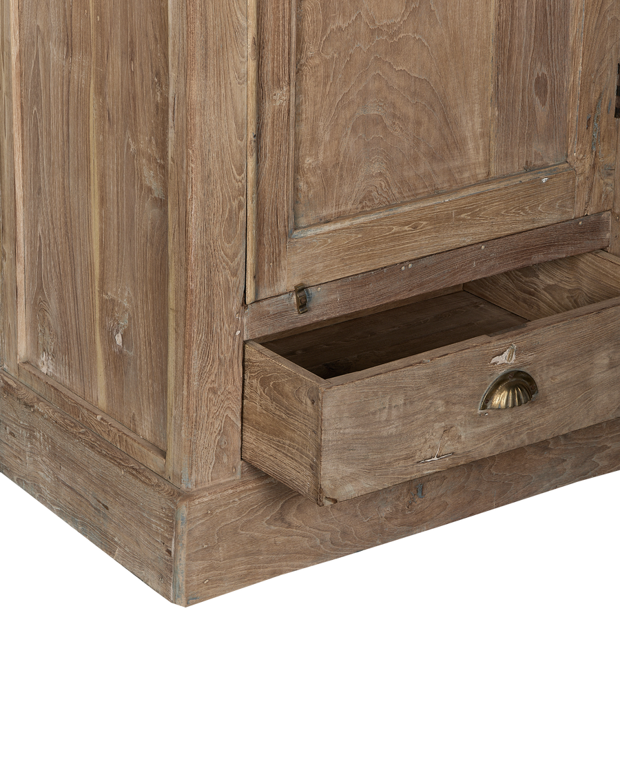 Wood Cabinet - Bleached