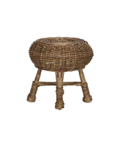 Feet Up Rattan Footstool