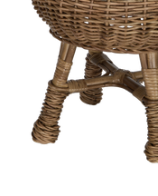 Feet Up Rattan Footstool