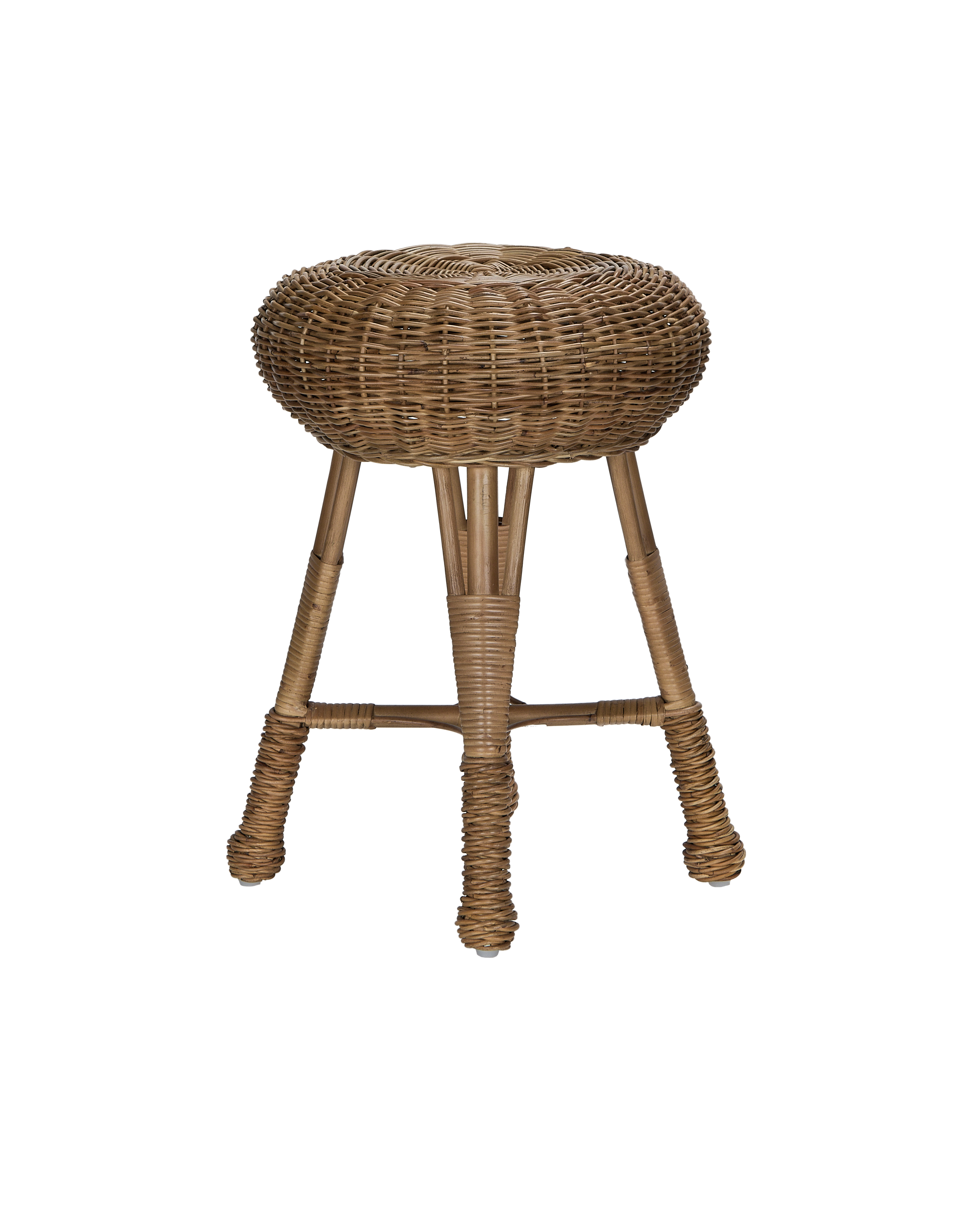 Sit Close Rattan Stool