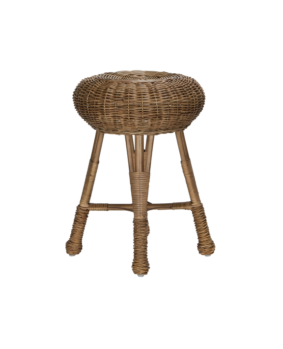 Sit Close Rattan Stool