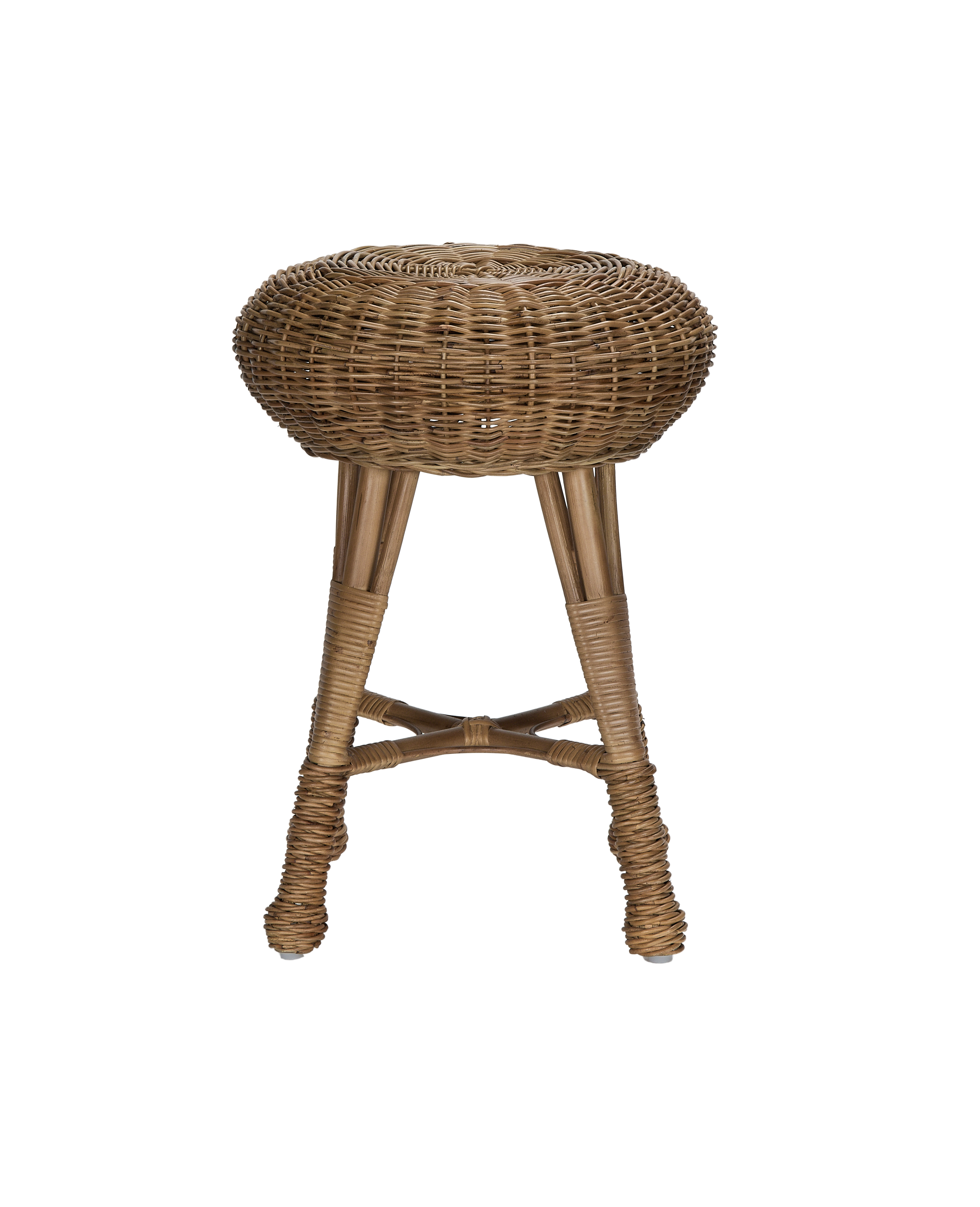 Short Rattan Stools Sit Close Rattan Stool