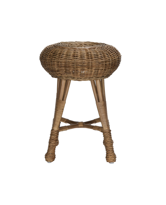 Sit Close Rattan Stool
