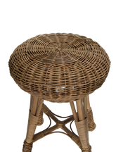 Sit Close Rattan Stool