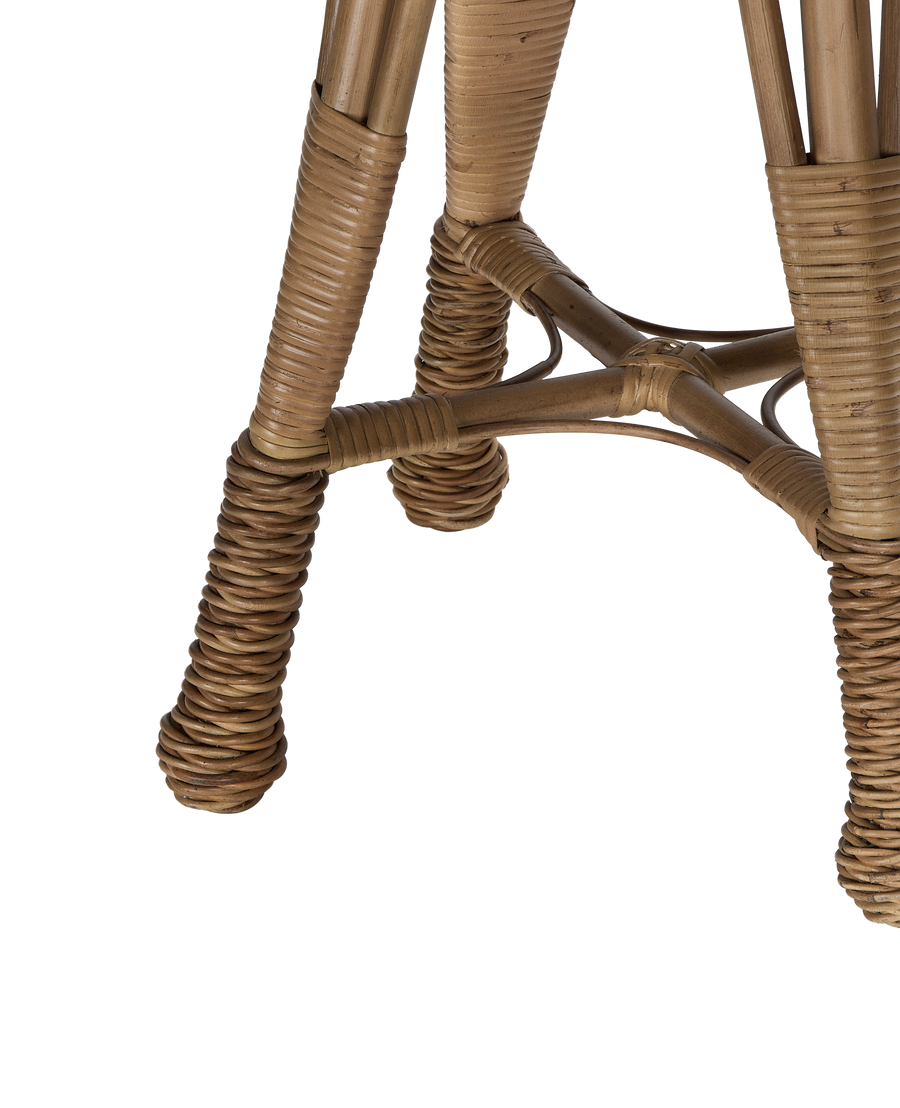 Sit Close Rattan Stool