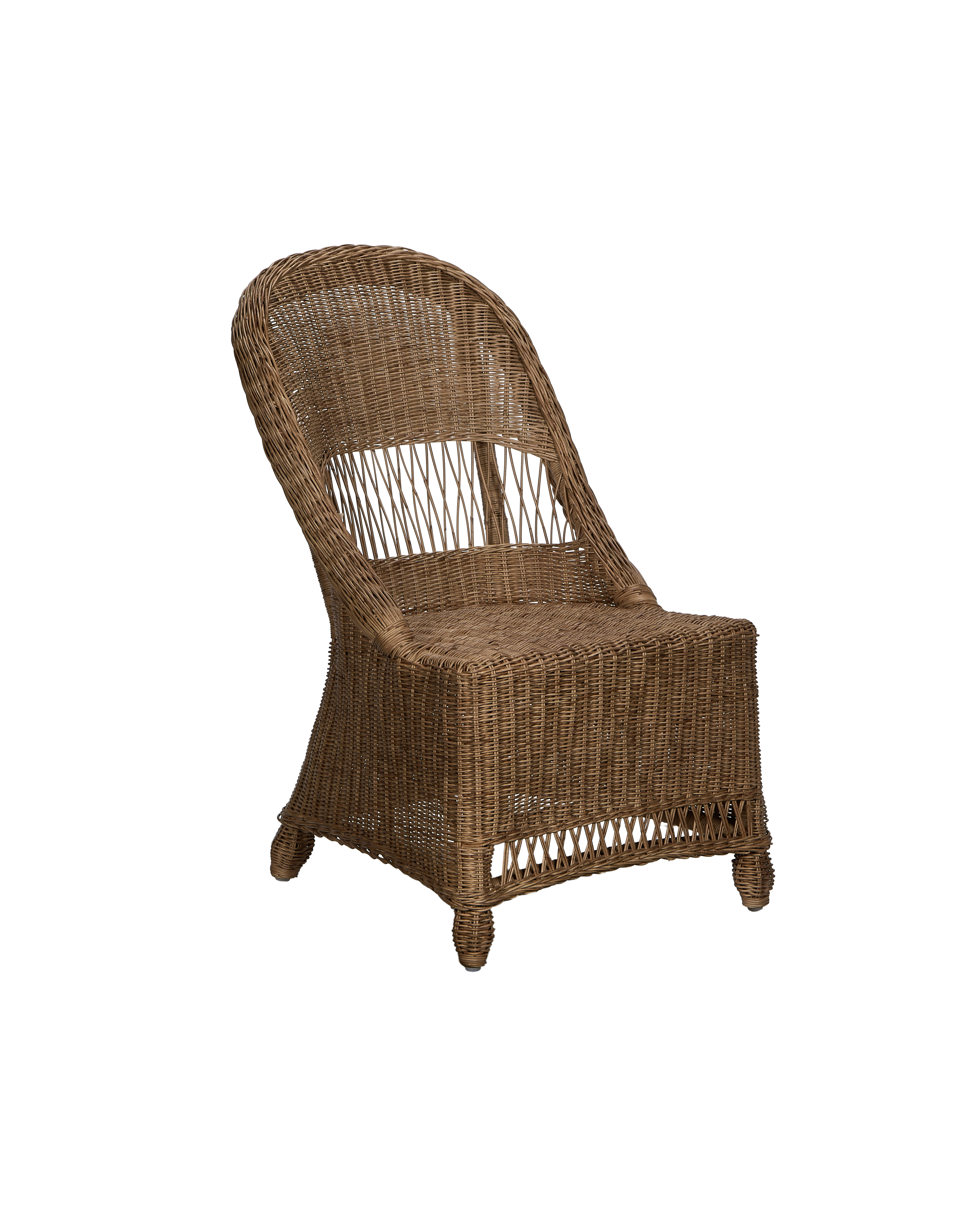 Cradle Rattan Dining Chair