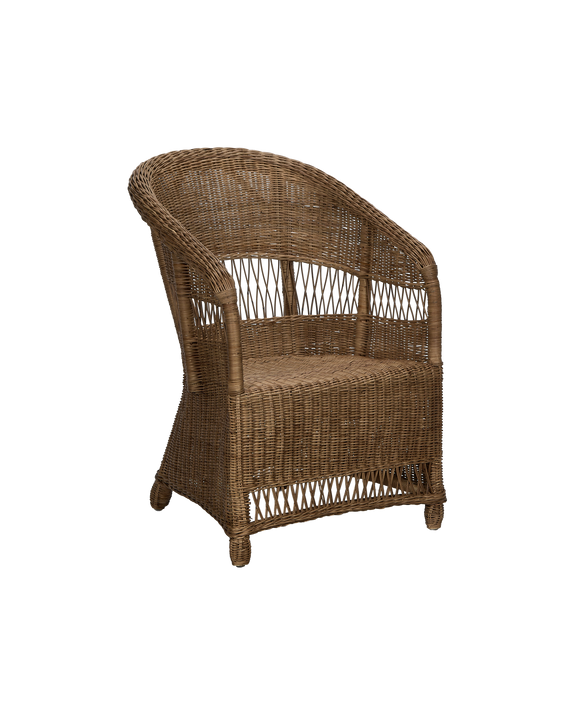 Cradle Rattan Dining Armchair