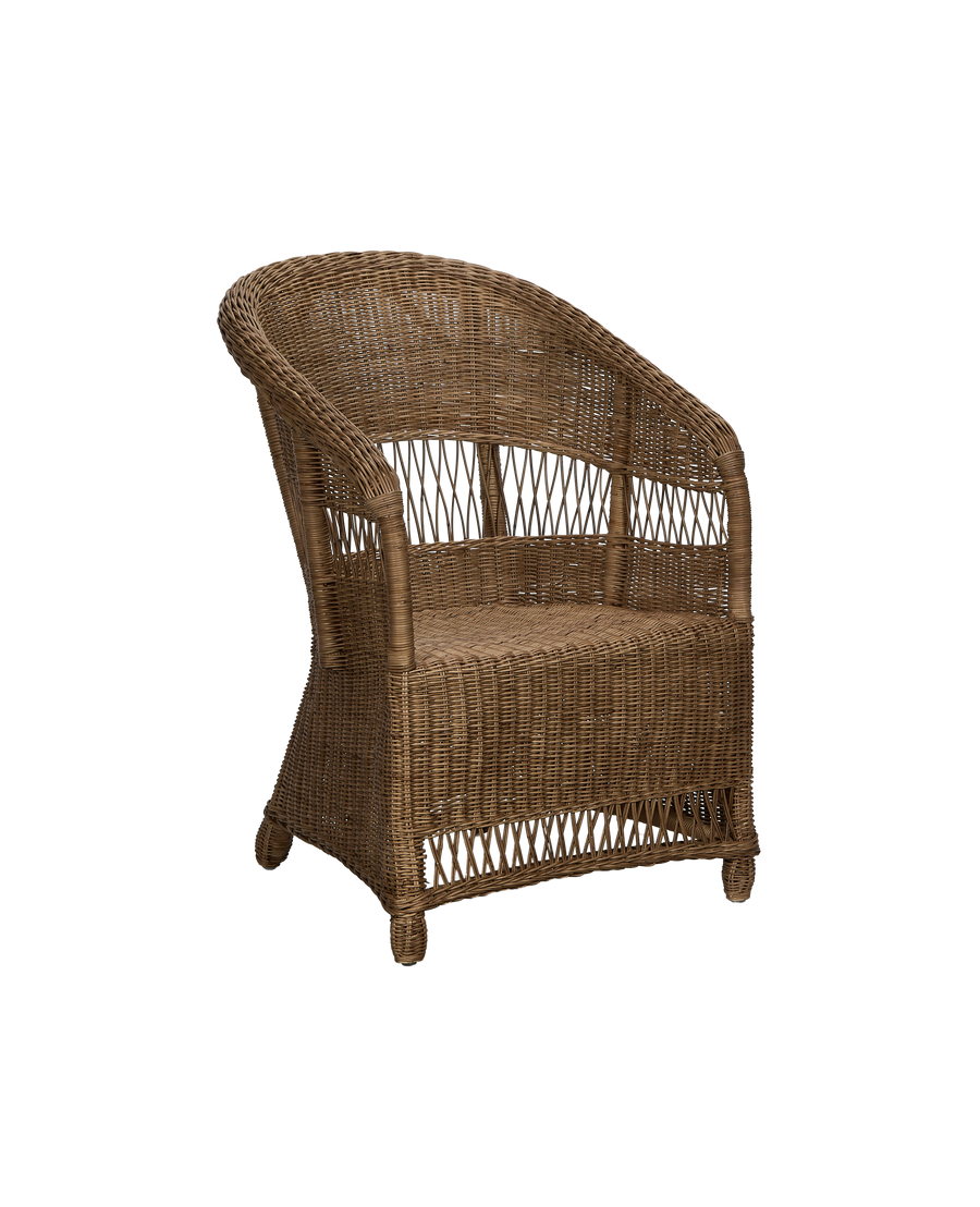 Cradle Rattan Dining Armchair